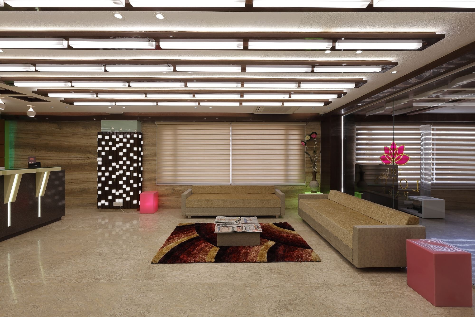 Hotel The Lotus Park Ahmedabad Exterior foto